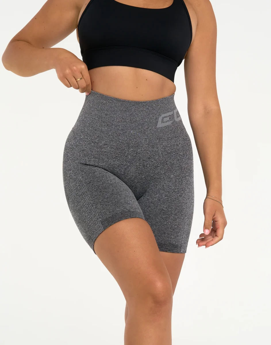 Arise Scrunch Shorts - Charcoal - Image 6