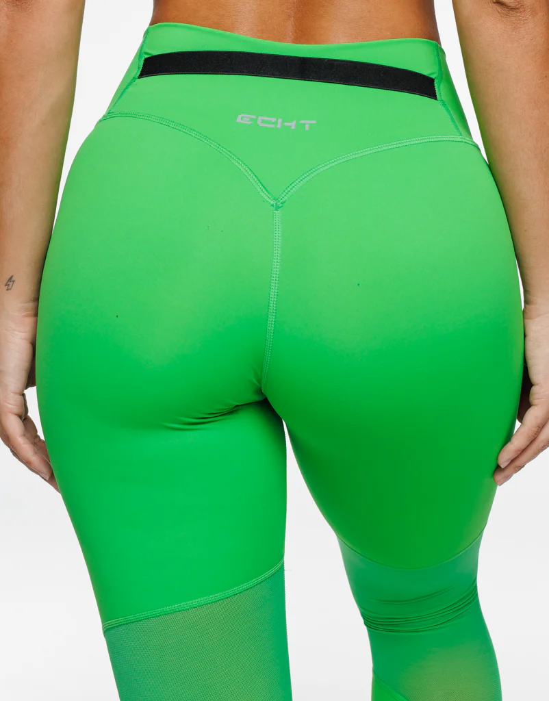 Crossover Leggings - Green - Image 4