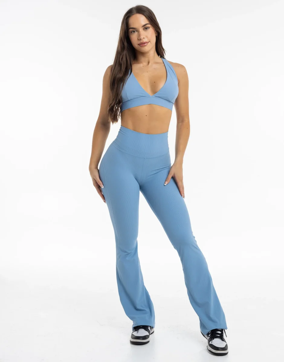 Relentless Sports Bra - Process Blue - Image 5