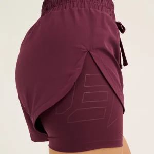 Freedom Running Shorts - Blackberry