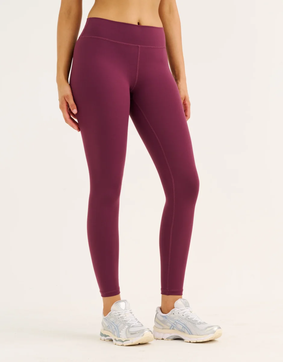 Force Scrunch Mid-Waist Leggings - Blackberry - Image 8
