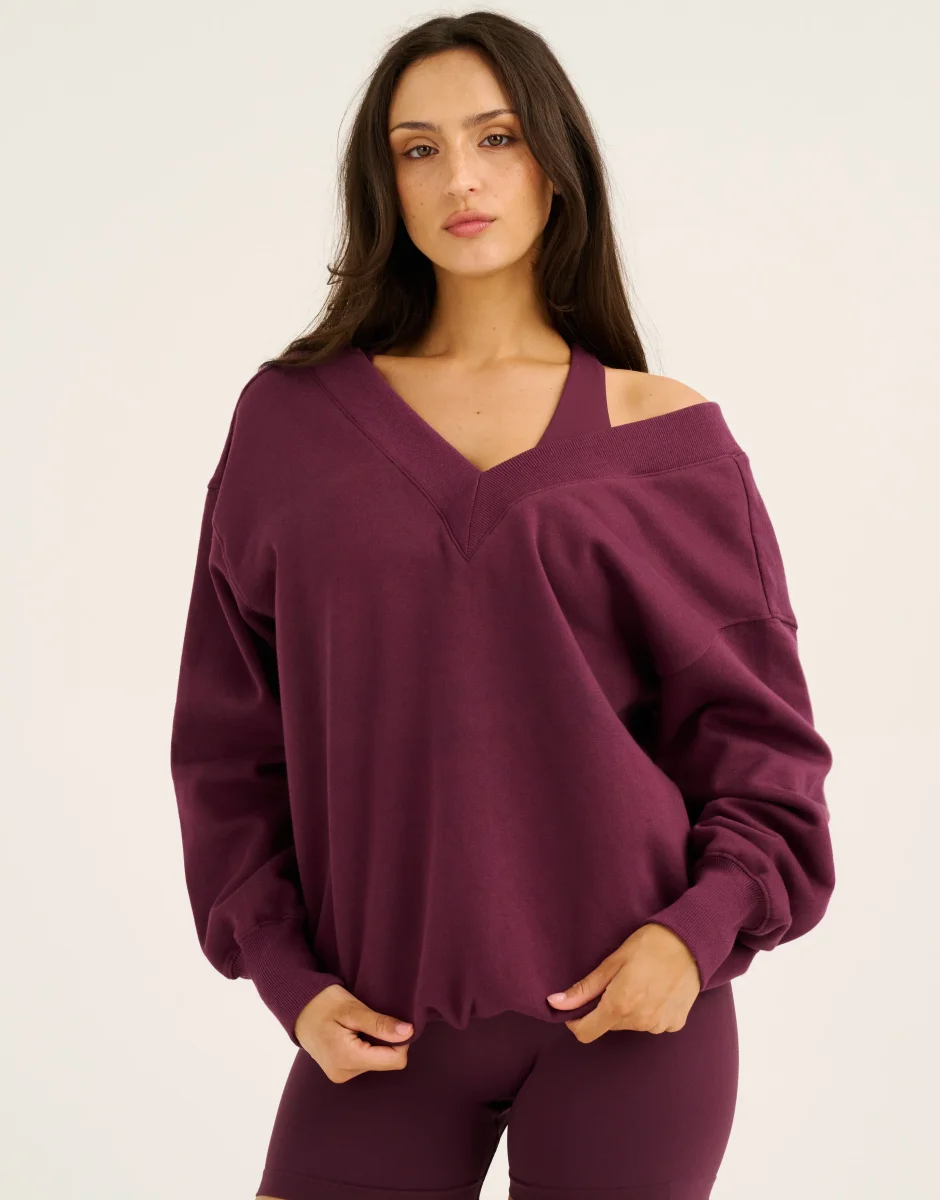 ZenLayer Pullover – Blackberry