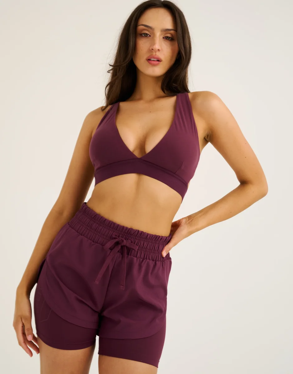 Relentless Sports Bra - Blackberry - Image 7
